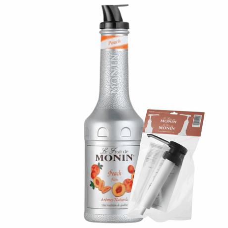 Monin Püree Passionspfirsich + Pumpe (Kombi)