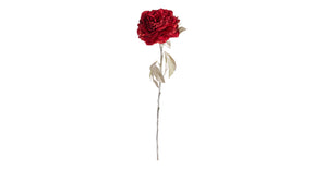 Pioen tak rood goud 65cm