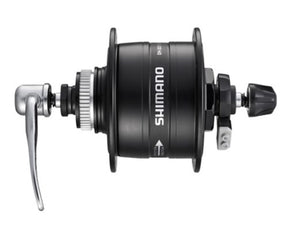 Shimano - Dynamonaaf HD -3D37 3 Watt - 36 Löcher - Mitte -lock - Schnellveröffentlichung - Schwarz