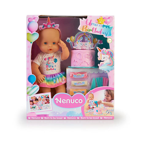 Nenuco Einhorn Geburtstagsbabypuppe 32cm