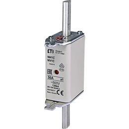 Eti Flachsicherung 50a – 500 V DIN NH1 GG | 3 Stück