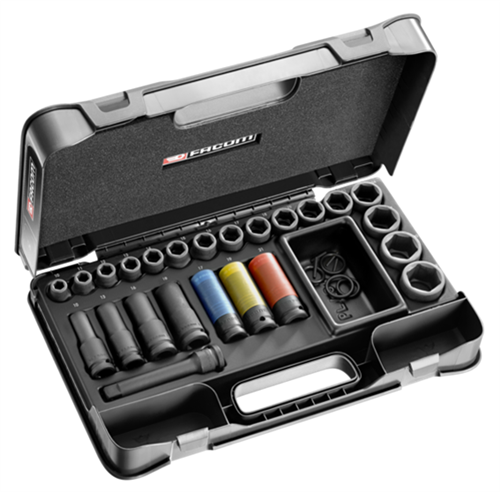 FACOM Schlagschrauber-Set 1 2 10-32 mm
