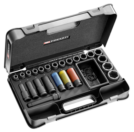 FACOM Schlagschrauber-Set 1 2 10-32 mm
