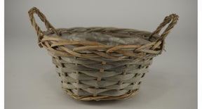 Schilmand riet grijs 21x10cm