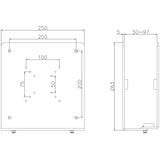 Neomounts von Newstar Thinclient-200 Nuc Thin Client-Halter