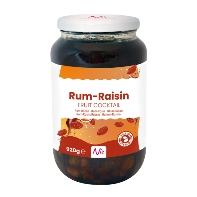 Nic Rum-Rosinen-Fruchtcocktailglas (920 gr)