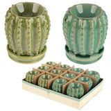 Eden Mini-Kaktus-Keramik-Duftbrenner – klein