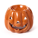 Kürbis-Jack-o-Laterne-Keramik-Duftbrenner
