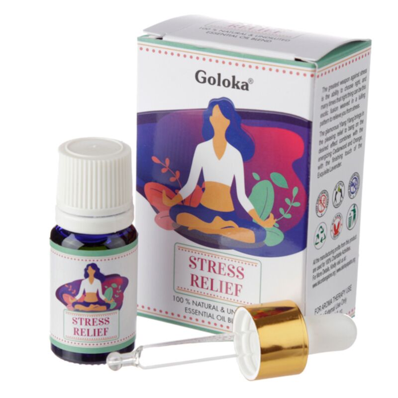 Stress abbauen – Goloka ätherische Ölmischung 10 ml