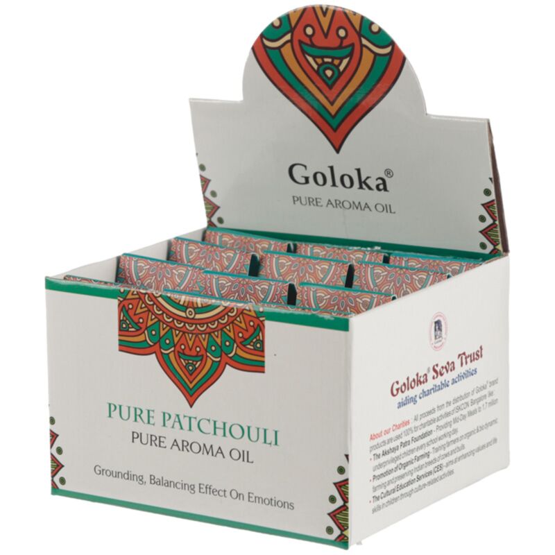 Reines Patschuli 10 ml – Goloka-Duftöl