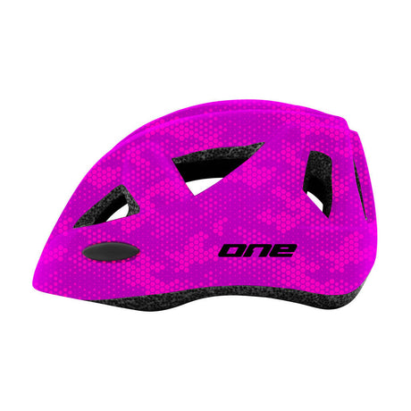 Ein Helm-Rennfahrer XS S (48-52) Pink
