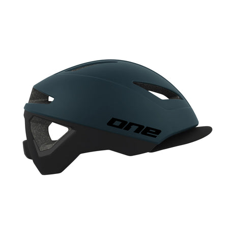 Ein Helm-Crossride M L (57-61) Benzinblau