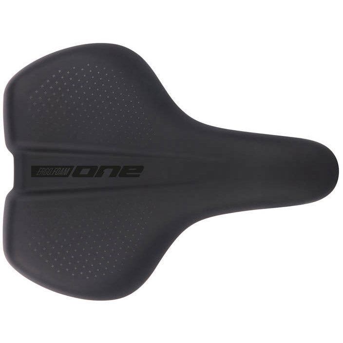 One one zadel comfort wide zwart comfort saddle 30