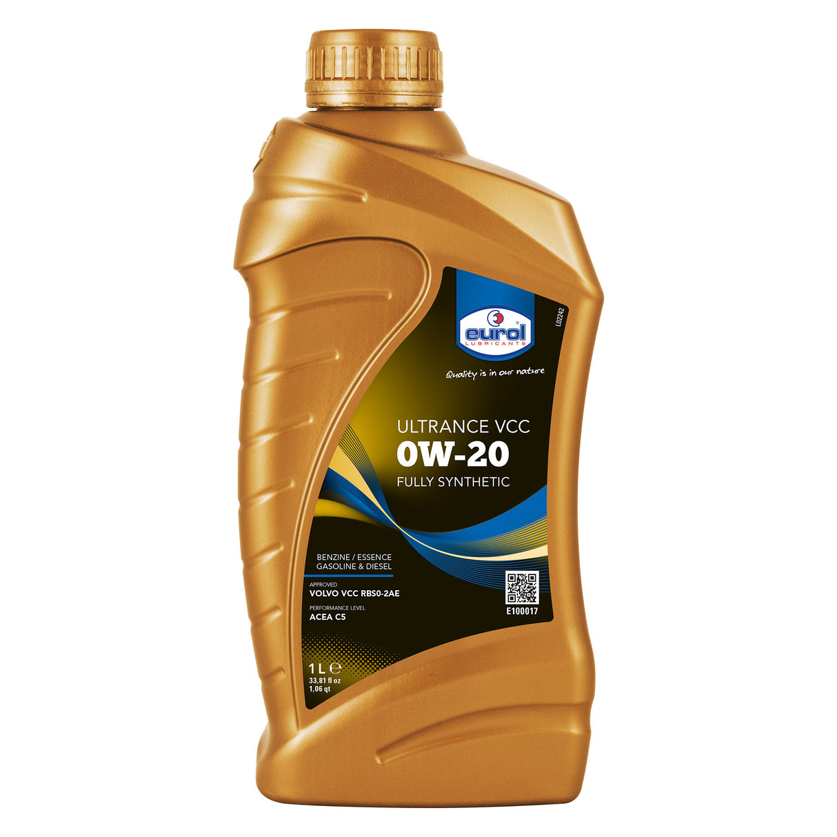 Olio motore Ultrance Eurol VCC 0W20 A1 B1 1-Liter E100017