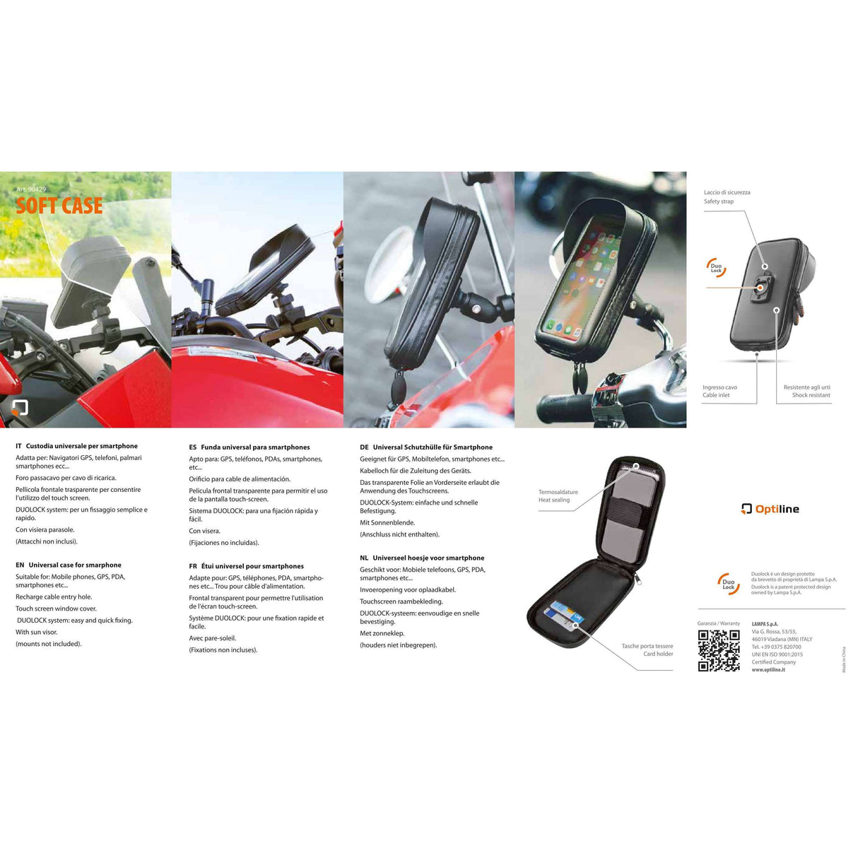 Optiline-Koffer universal weicher Typ