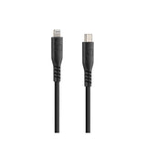 Optiline Silikonkabel USB Typ C > Apple 8 Pin - 60 cm