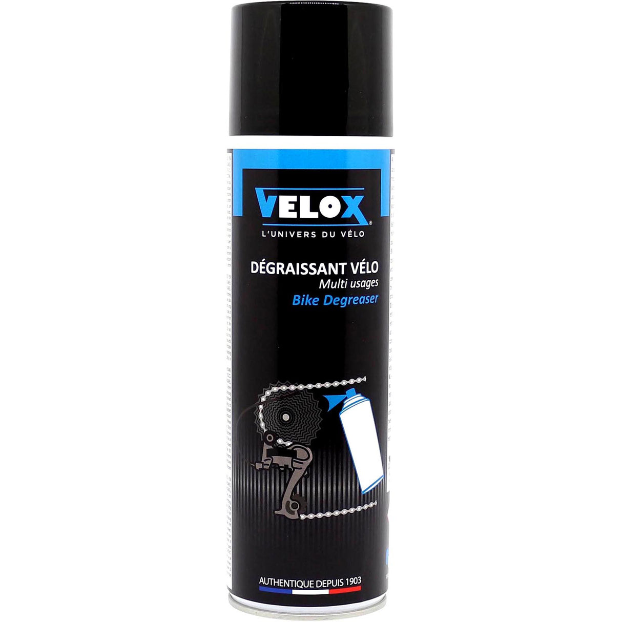 Schwalbe Velox Entfetter Halskette und Kassettenspray Can 400 ml