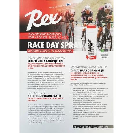Rex Race Day Spray hydrophobe Kettenbeschichtung 40 ml