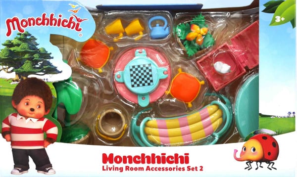 Jonotoys Monchhichi Wohnzimmerzubehörset 2