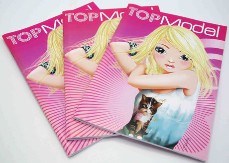 Van der Doelen Topmodel – 3 Notizbücher mit Mathe- und Schreibarbeitsblättern
