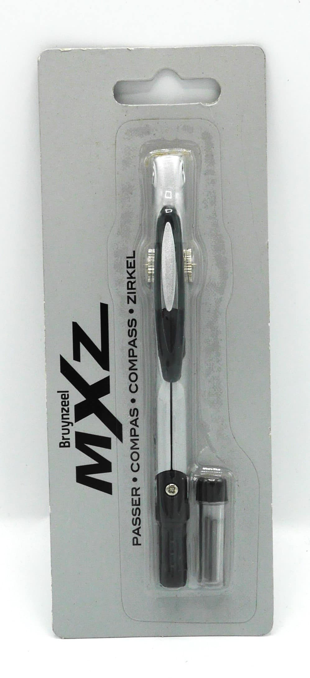 Bruynzeel - MXZ Kompass 2 mm inkl. 2 Ersatzstifte silbergrau