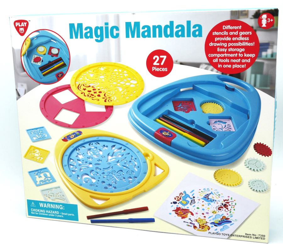 Playgo Magic Mandala Set Set 27 Papes.