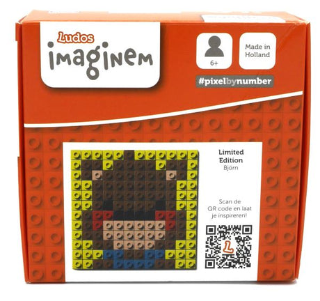 Van der Doelen Imaginem Mosaikteller, limitierte Auflage, Björn