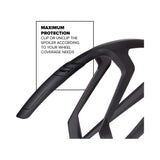 Polisport Fender Set R-MUD 28 Race Quercro 32mm Schwarz