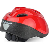 Polisport Kinderhelm Race. Taille: XS (46 53 cm), couleur: noir rouge