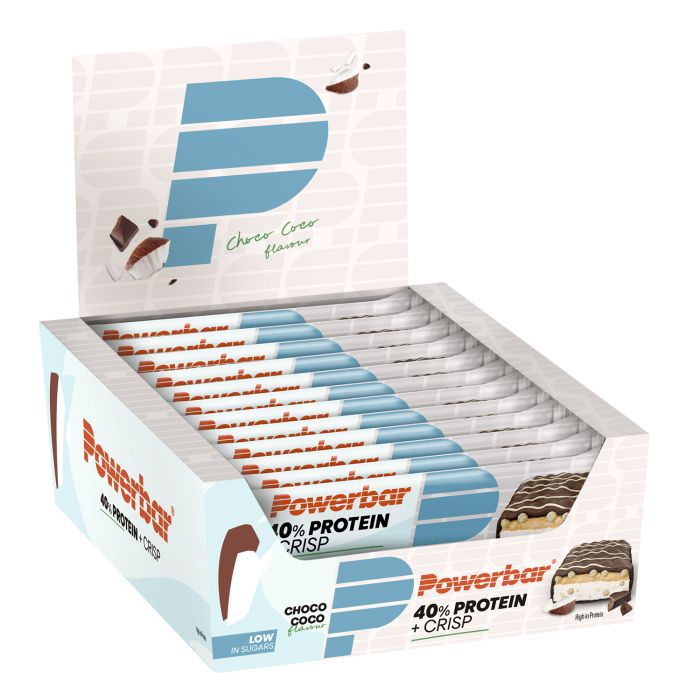 Powerbar 40 % Protein+ Chips (12 x 40 g) – Schoko-Kokos