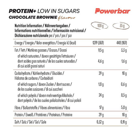 Powerbar Protein+ zuckerarmer Riegel 35g