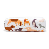 Federmäppchen aus Segeltuch mit Hundemotiv „Barks Dog“.