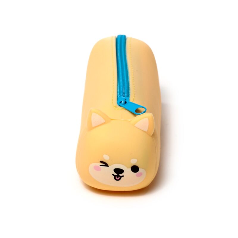 Adoramals Shiba Inu Hunde-Federmäppchen aus Silikon