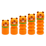 Adoramals Tiger-Pop-Up-Federmäppchen aus Silikon