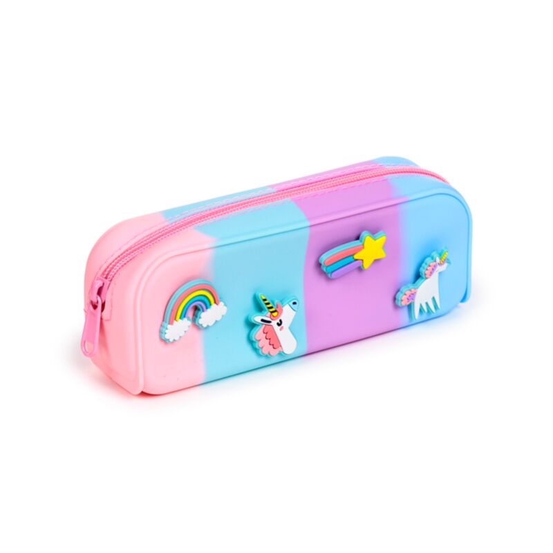 Einhorn-Magie-Federmäppchen aus Silikon