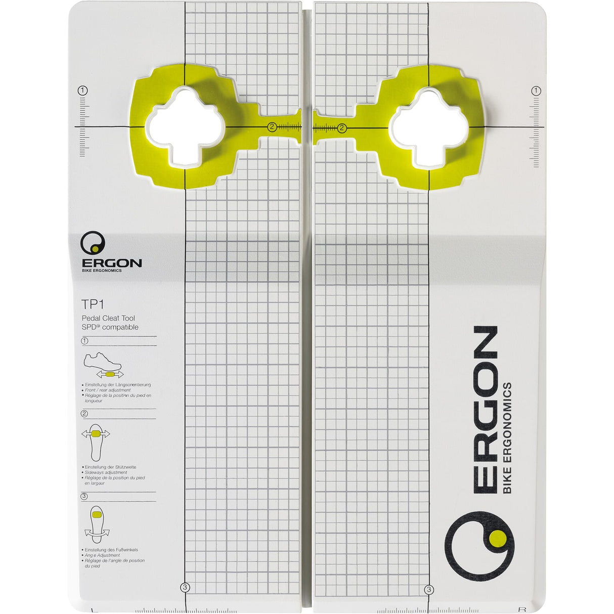 Ergon -Einstellung Form TP1 SPD -Platte