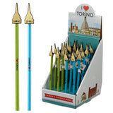 Torino-Bleistift mit Maulwurf-PVC-Oberseite