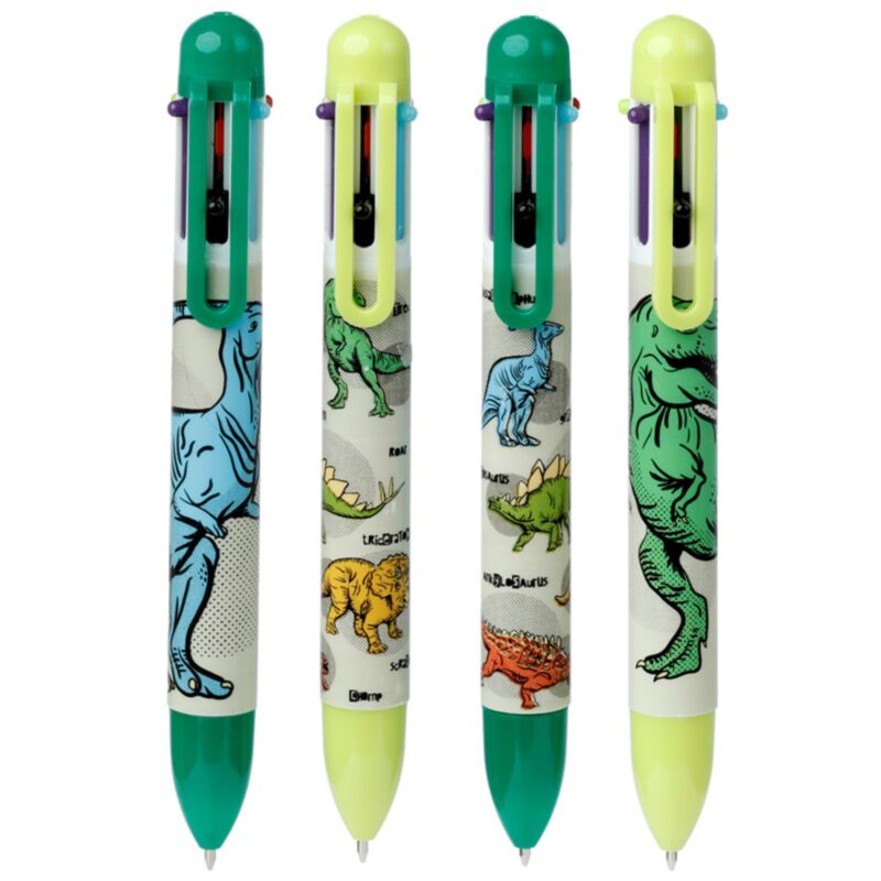 Dinosauria Mehrfarbenstift (6 Farben)