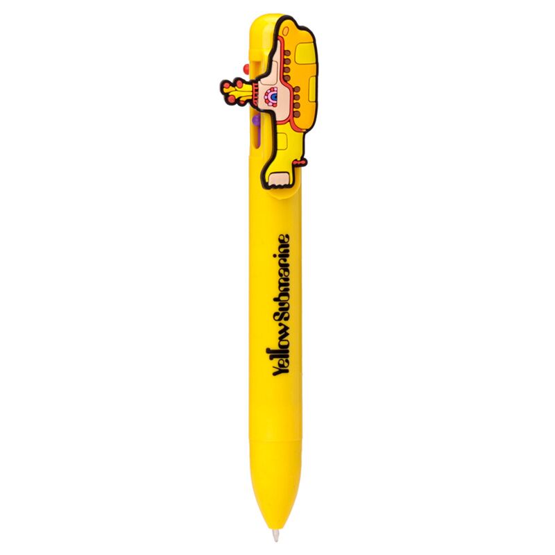 Der mehrfarbige Stift „The Beatles Yellow Submarine“ (6 Farben)