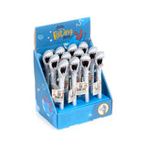 Beißender Hai-Kunststoffstift – blau