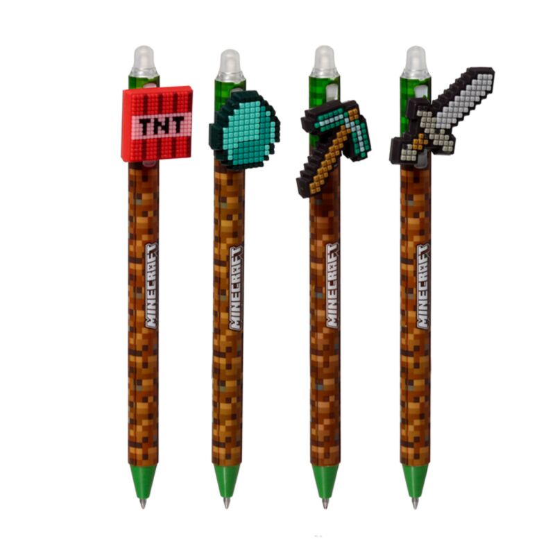 Unglaublicher löschbarer Stift für Minecraft, PVC-Werkzeugoberseite