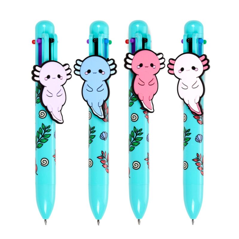 Adoramals Maddie der Axolotl Mehrfarbenstift (6 Farben)