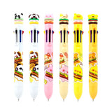 Süßer Hamburger-Mehrfarbenstift (8 Farben)
