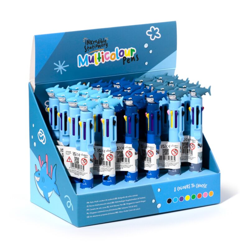 Hai-Mehrfarbenstift (8 Farben)