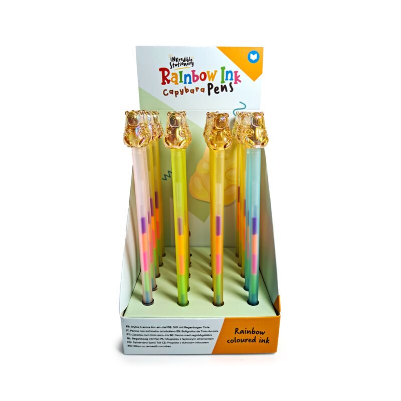 Capybara-Regenbogen-Tintenstift