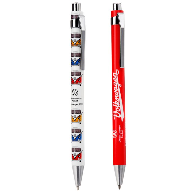 Volkswagen van vw t1 volkswagen van duo pen set schwarz