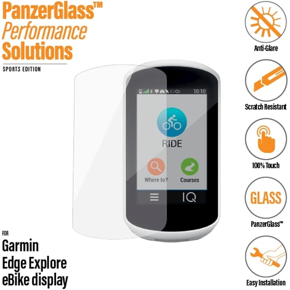 Panzerglass Garmin Explore Explore Screen Protector est anti-réfléchissant