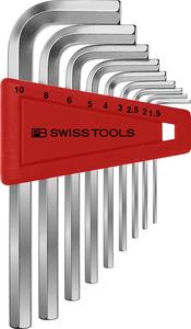 Pb Swiss Tools PB Inbusschlüsselsatz kurz 0,71–2 mm