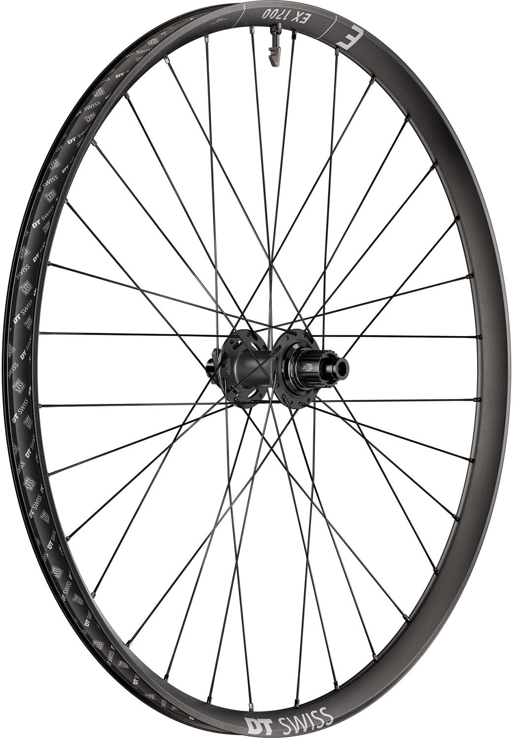 Dt swiss ex 1700 classic 30 29 6-bolt boost rear wheel | shimano micro spline