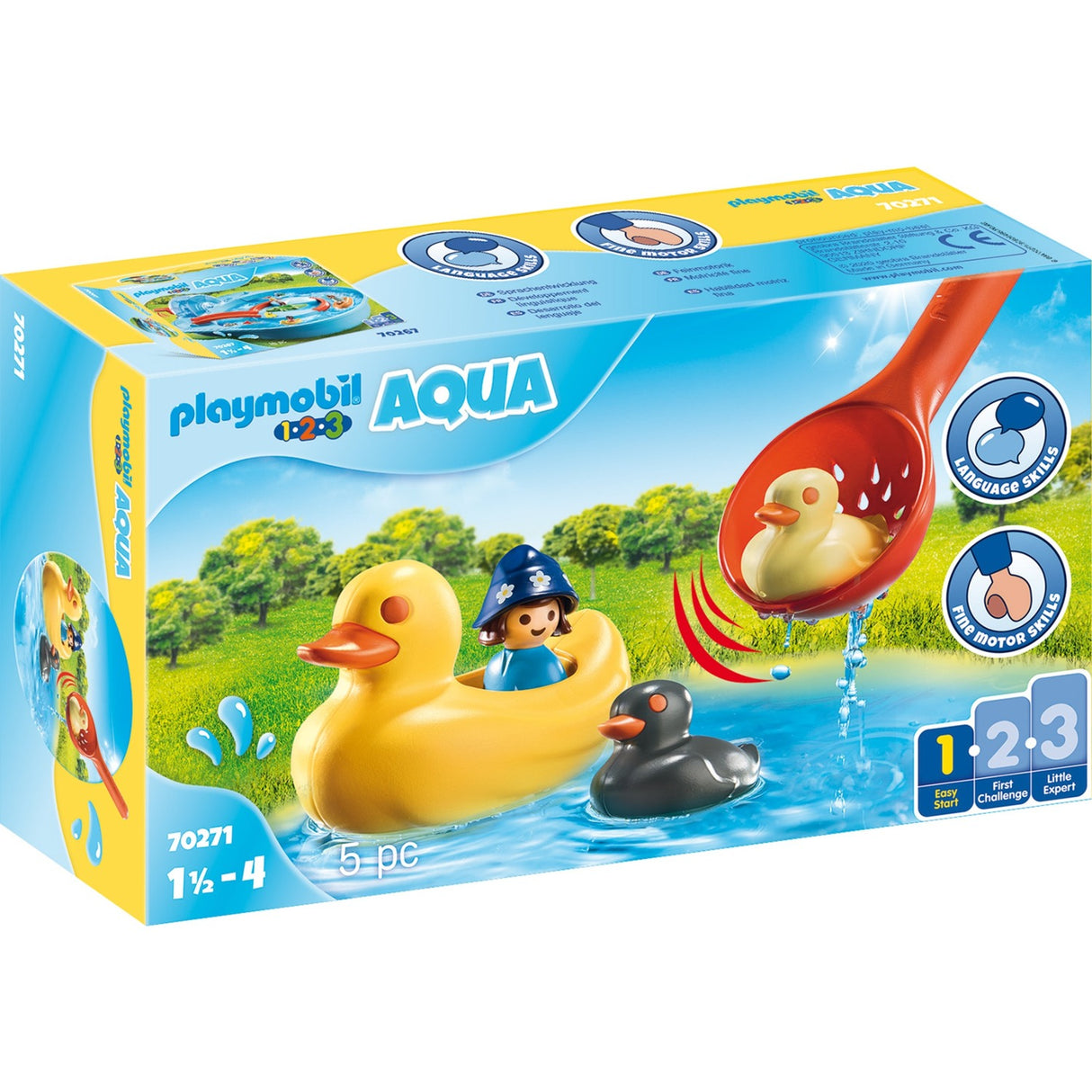 Playmobil Playmobil 1.2.3 Duck family